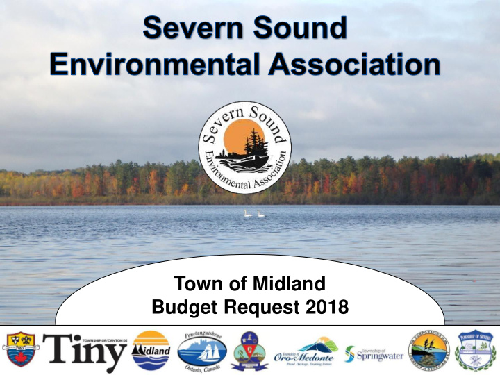 town of midland budget request 2018 severn sound