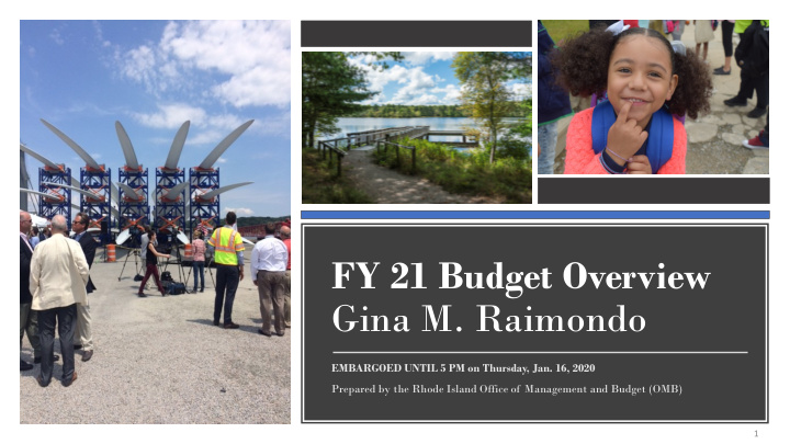 fy 21 budget overview