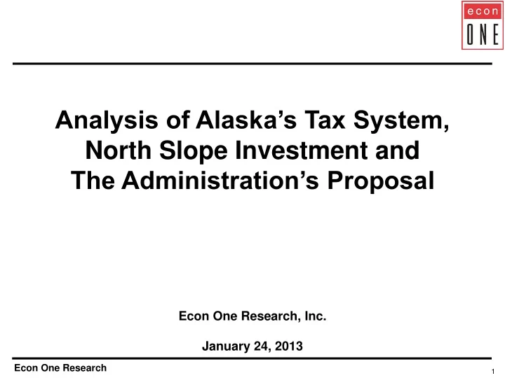 the administration s proposal