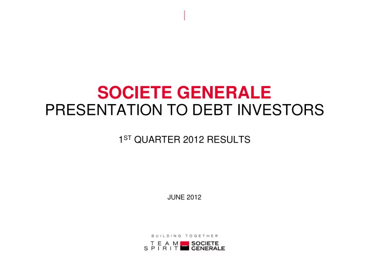 societe generale