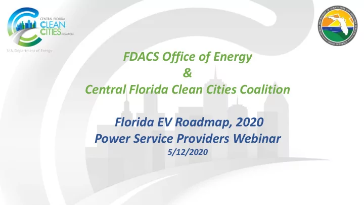 fdacs office of energy central florida clean cities