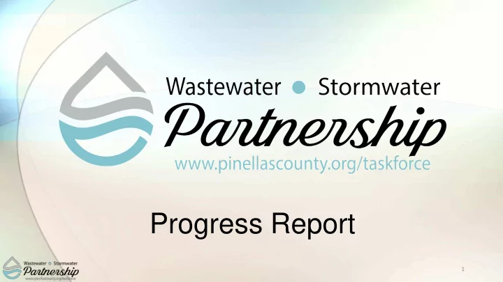 progress report