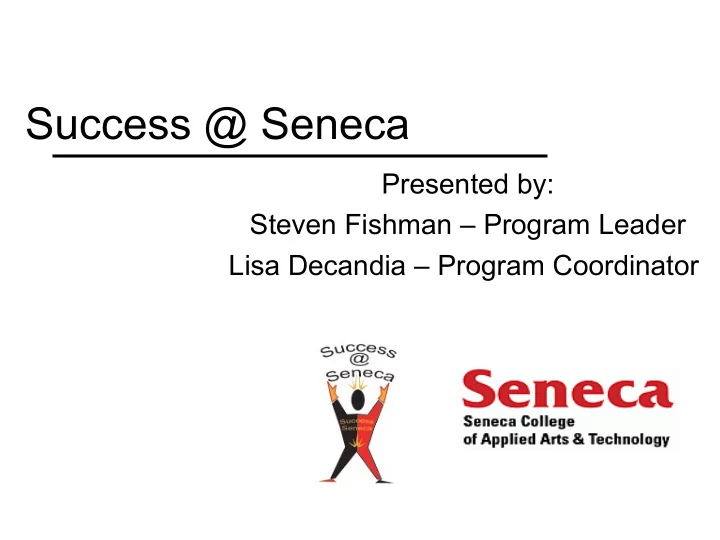 success seneca
