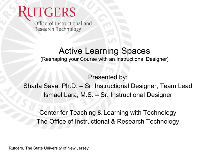 active learning spaces