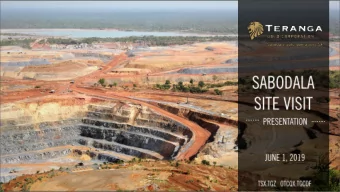 ..... . ..... . Forward-Looking Statements All information included in this presentation,