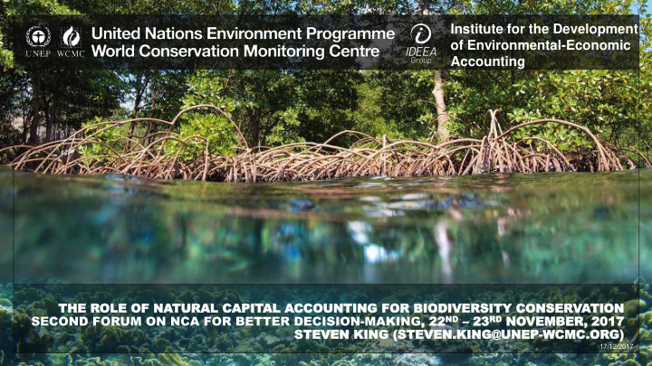 institute for the development of environmental economic