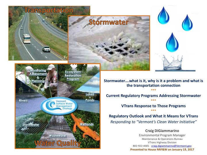 stormwater what is it why is it a problem and what is the