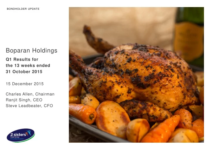 boparan holdings