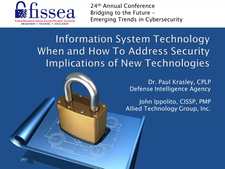 dr paul krasley cplp defense intelligence agency john