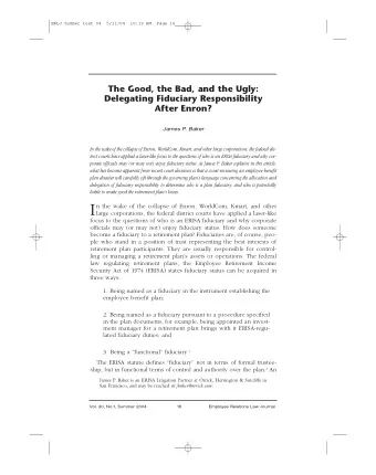 I  n the wake of the collapse of Enron, WorldCom, Kmart, and other  large corporations, the federal