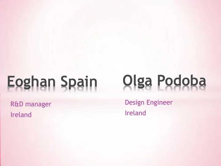 olga podoba eoghan spain