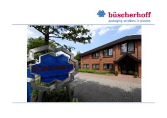 Who we are?  We, the company Bscherhoff special packaging are one of the leading companies