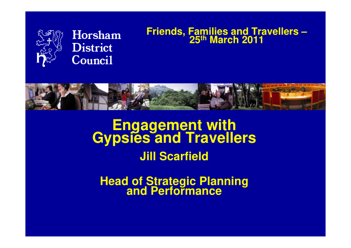 engagement with gypsies and travellers