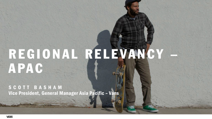 regional relevancy apac