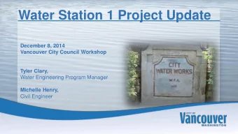 Presentation Title  Subtitle (optional)  December 8, 2014  Vancouver City Council Workshop  Date