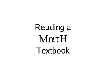 Textbook  Words describing Math Textbooks  scary  condensed  difficult  incomprehensible