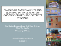 classroom environments and