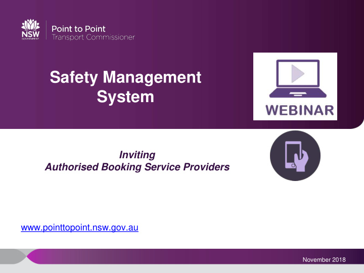 safety management system