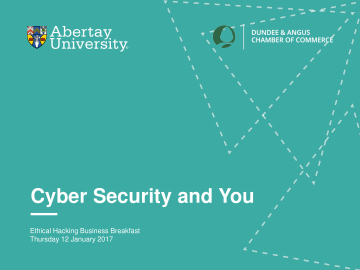 cyber security and you