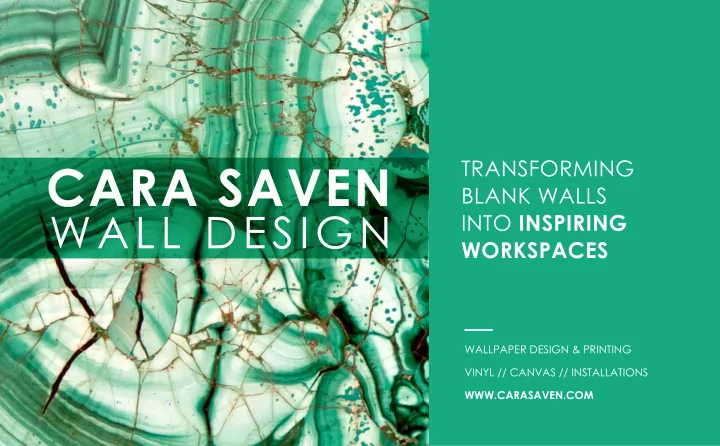 transforming blank walls into inspiring workspaces