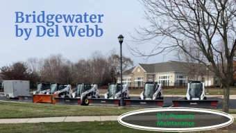 Bridgewater  by Del Webb  DJs Property  Maintenance  DJs Property Maintenance  Proposition to