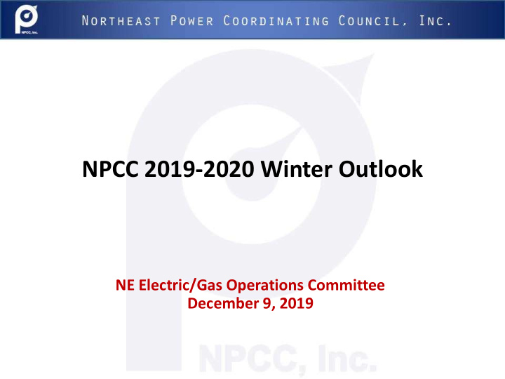 npcc 2019 2020 winter outlook