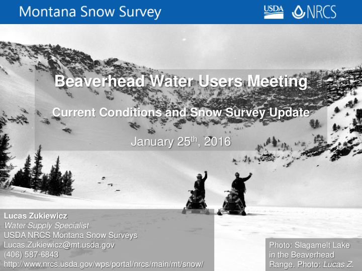beaverhead water users meeting