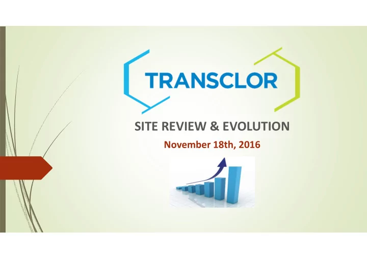 site review evolution