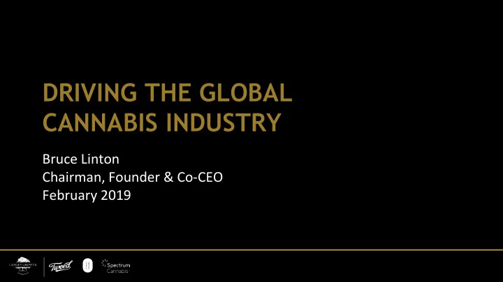 driving the global