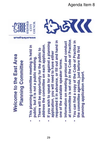 29  30  Sorrel Road  Site of proposed new wall mounted  sign  31  32