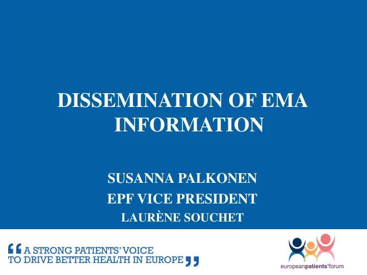 information