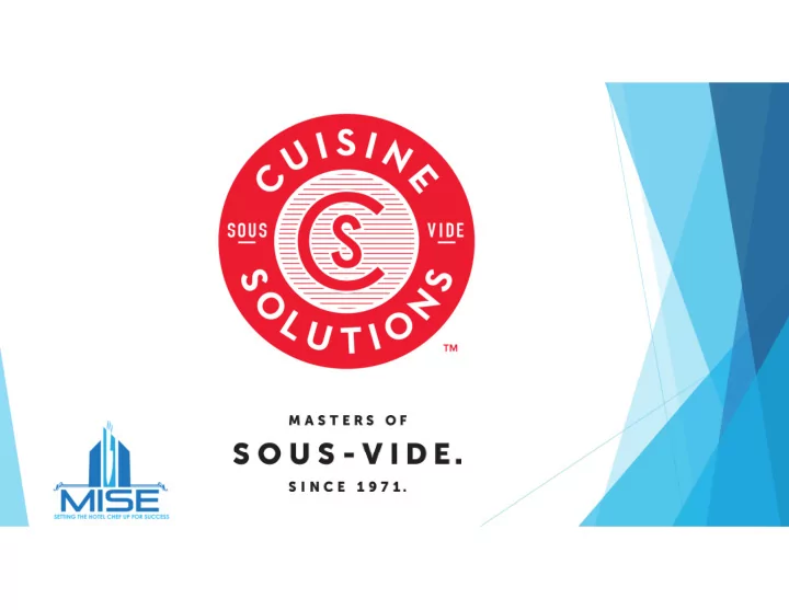 what is sous vide