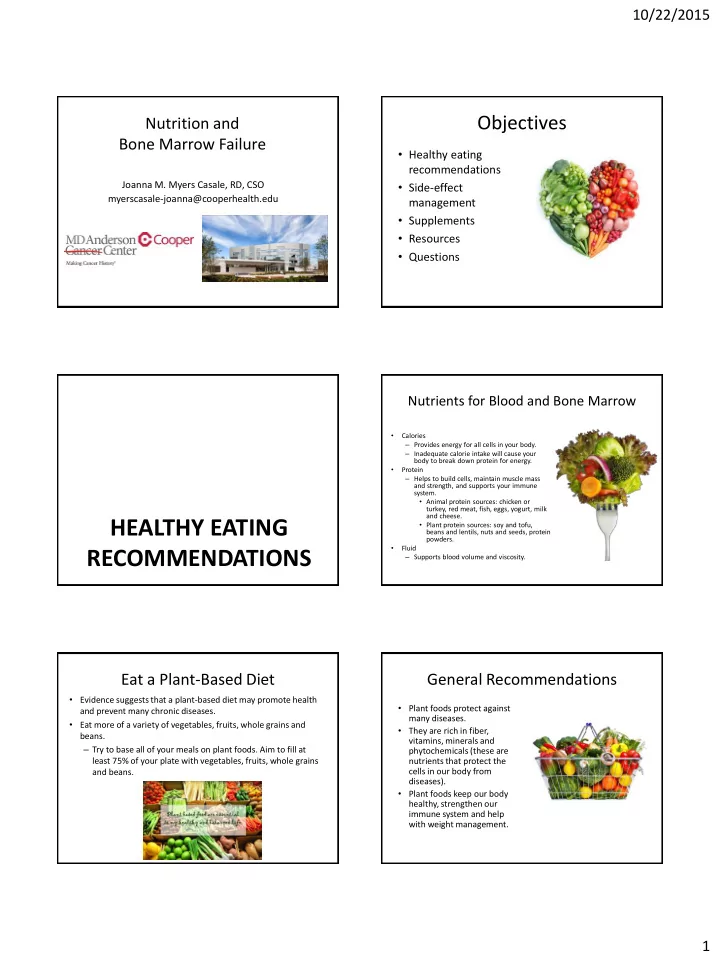 healthy eating