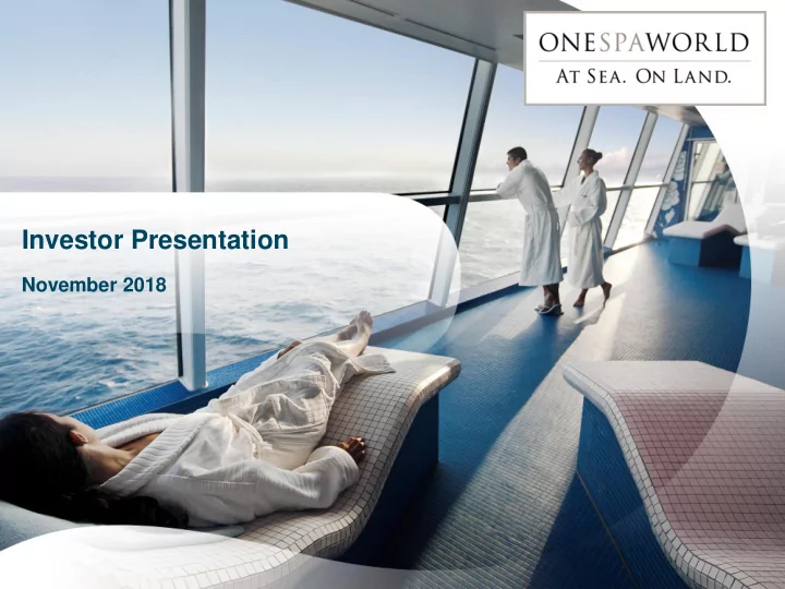 investor presentation