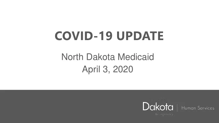 covid 19 update
