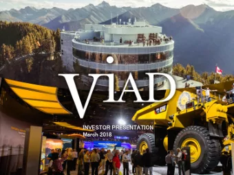 IN  INVES  VESTOR PRES  ESEN  ENTAT  ATIO  ION  March 2018  ch 2018  1  1  FORWARD-LOOKING