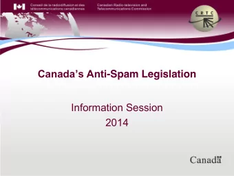 Disclaimer  This presentation has been prepared by  Commission staff to provide general information