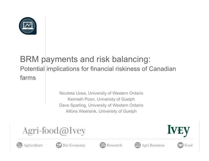brm payments and risk balancing