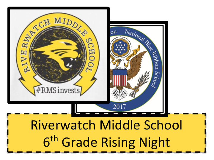 riverwatch middle school 6 th grade rising night forsyth