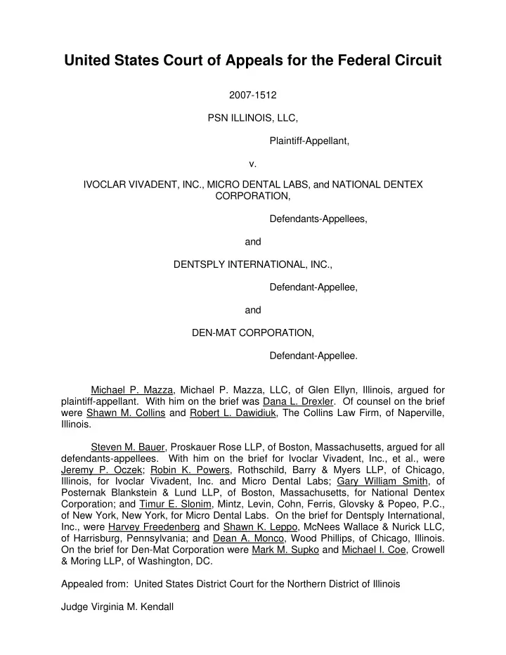 united states court of appeals for the federal circuit