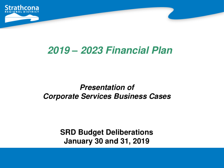 2019 2023 financial plan