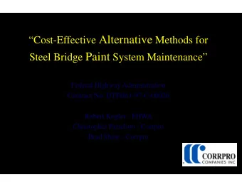 Introduction   Objective   Program Overview   Achievements   Conclusions   Future