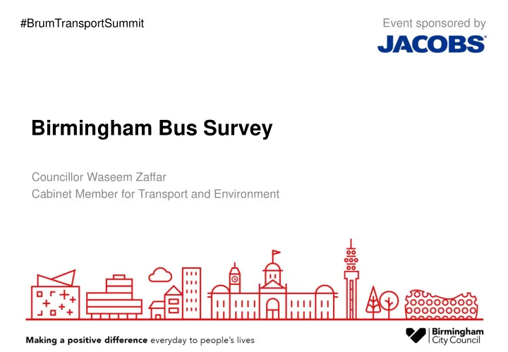 birmingham bus survey