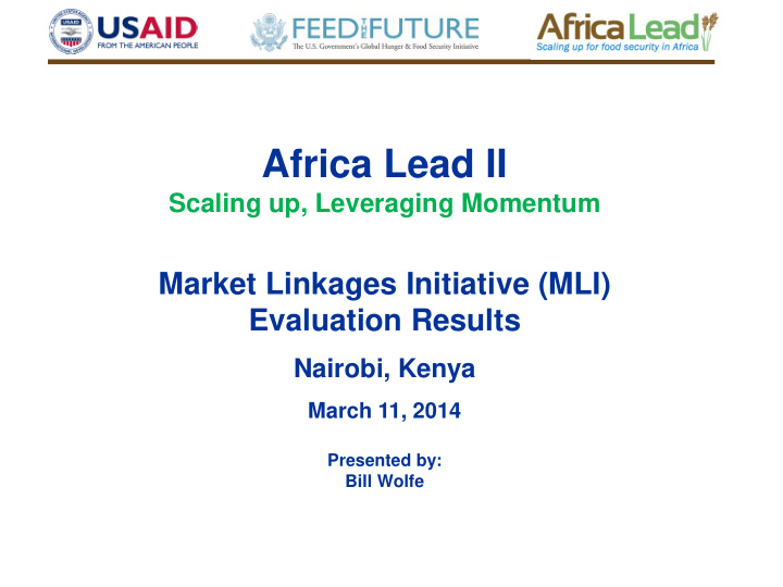 africa lead ii