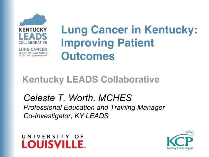 lung cancer in kentucky improving patient outcomes