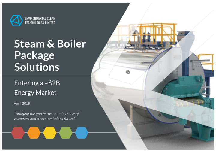 steam boiler package solutions