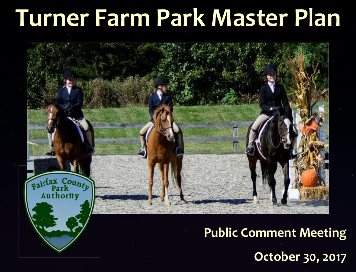 turner farm park master plan