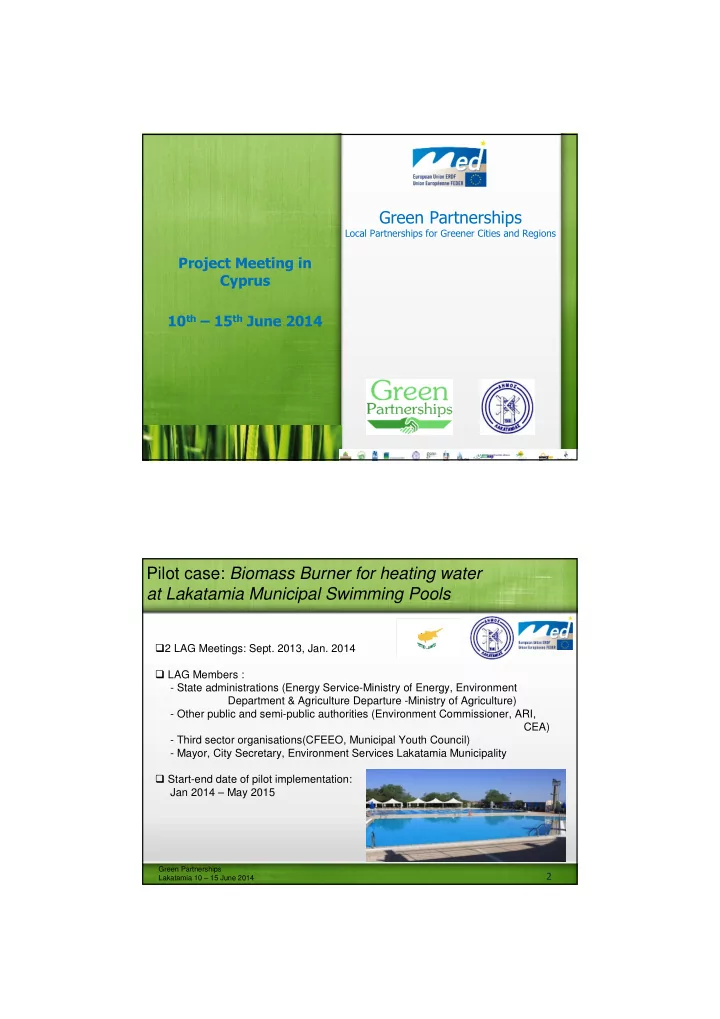 green partnerships