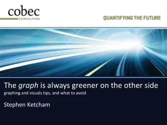 The graph is always greener on the other side  graphing and visuals tips, and what to avoid