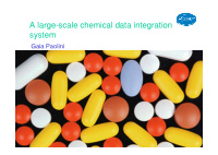a large scale chemical data integration system
